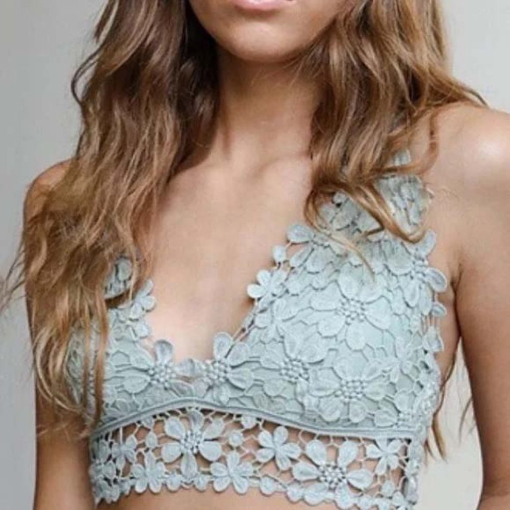 New Mint Green Double Strap Posie Top